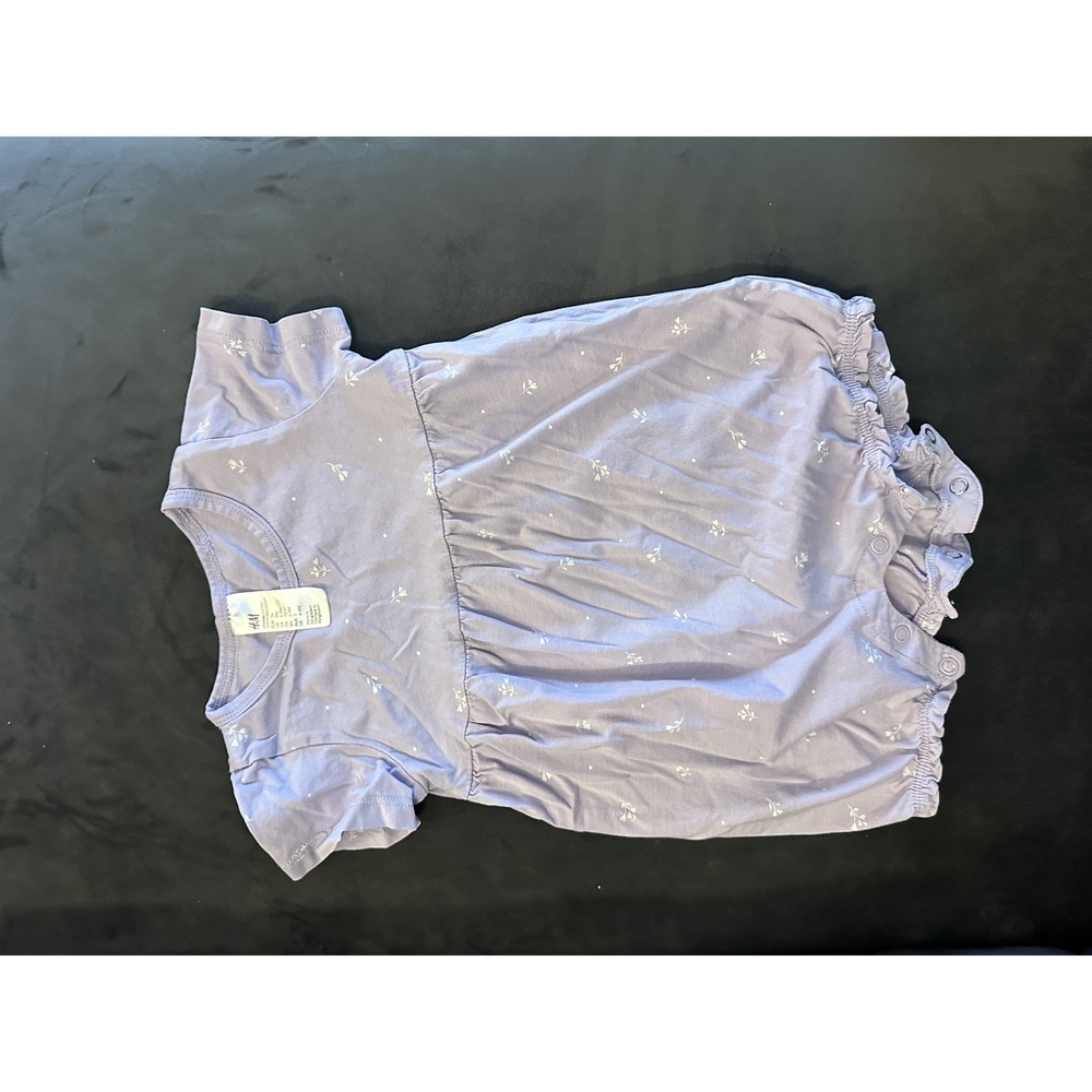 5/$10 H&M Purple romper 6-9 months